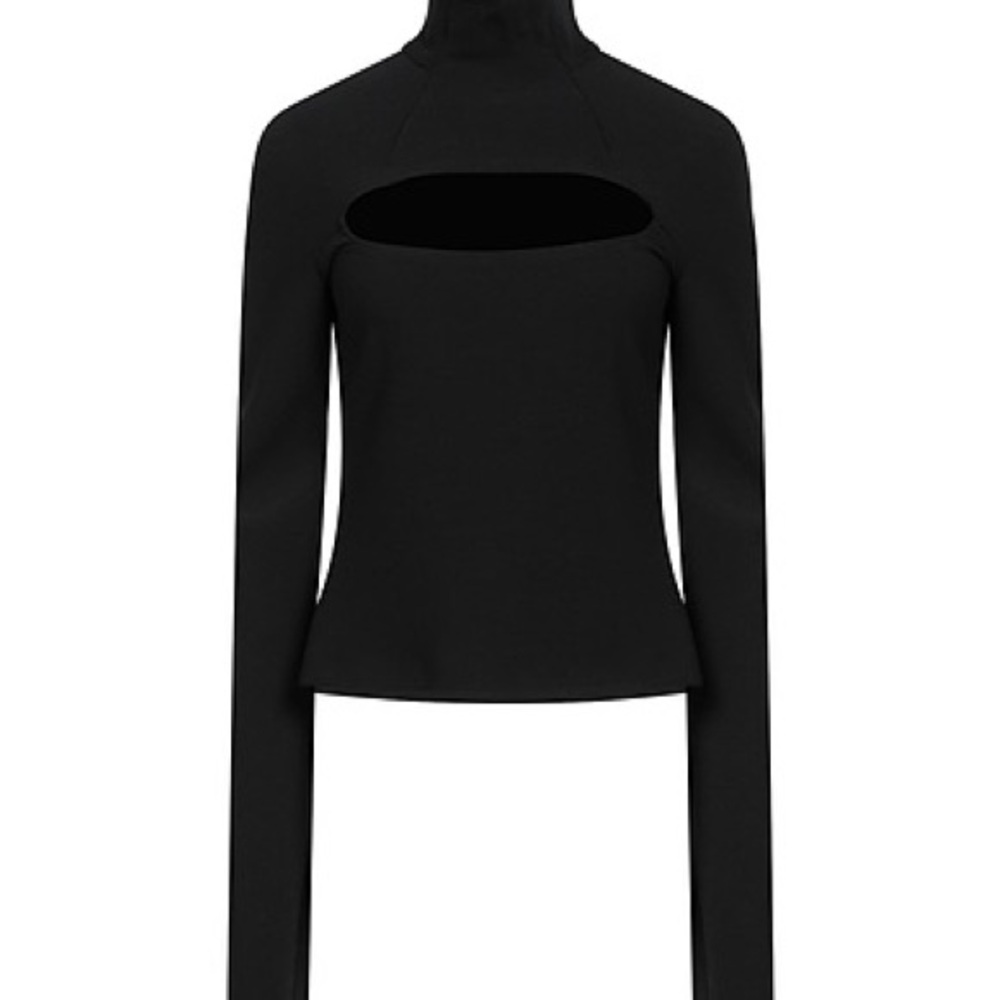 A.W.A.K.E. mode high-neck top with cutout - Picture 2 of 7